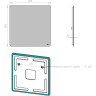 Зеркало LEMARK ECOSMO 80х80 см LM80Z-Ecos